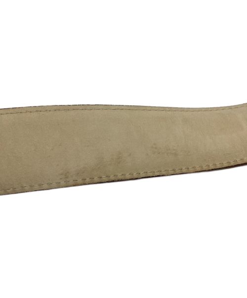 BROOKLYN（ブルックリン）BROOKLYN (ブルックリン) レザーベルト ブラウンの古着・服飾アイテム