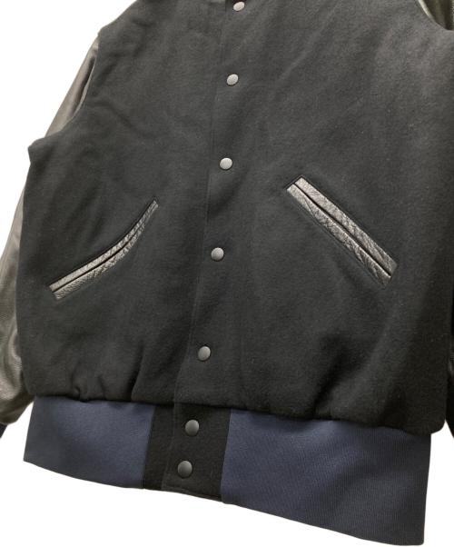 super tramp（スーパートランプ）super tramp (スーパートランプ) スタジャン ブラック サイズ:SIZE Lの古着・服飾アイテム