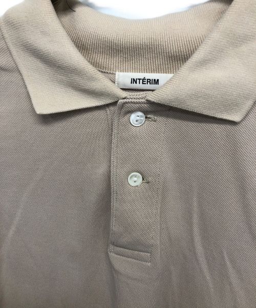 INTERIM（インテリム）INTERIM (インテリム) HYPER BIG SEA ISLAND PIQUE POLO SHIRT ブラウン サイズ:4の古着・服飾アイテム
