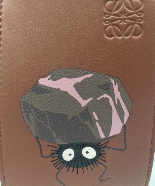LOEWE（ロエベ）LOEWE (ロエベ) ハンモック ミニ ドローストリング ブラウン サイズ:-の古着・服飾アイテム