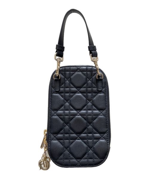 Christian Dior（クリスチャン ディオール）Christian Dior (クリスチャン ディオール) フォンホルダー ブラック サイズ:‐の古着・服飾アイテム