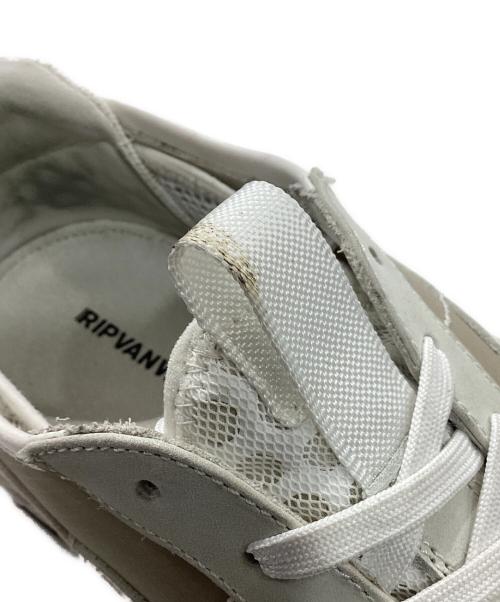 ripvanwinkle（リップヴァンウィンクル）ripvanwinkle (リップヴァンウィンクル) リップトレーナー ホワイト サイズ:42の古着・服飾アイテム