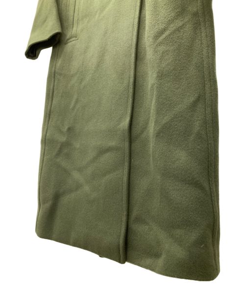 kei shirahata（ケイシラハタ）kei shirahata (ケイシラハタ) ロングピーコート グリーン サイズ:SIZE 0の古着・服飾アイテム