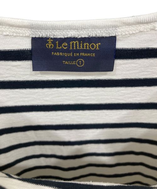 Le minor（ルミノア）Le minor (ルミノア) Demi-Luxe Beams (デミルクス ビームス) JANNE クレイジーパターンカットソー ブルー サイズ:1の古着・服飾アイテム