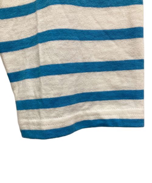 Le minor（ルミノア）Le minor (ルミノア) Demi-Luxe Beams (デミルクス ビームス) JANNE クレイジーパターンカットソー ブルー サイズ:1の古着・服飾アイテム