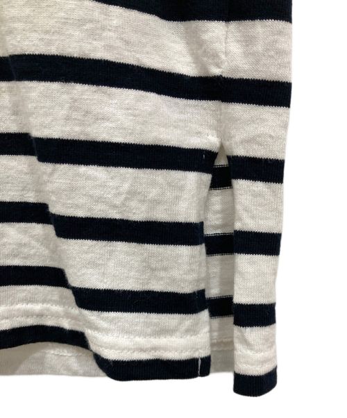 Le minor（ルミノア）Le minor (ルミノア) Demi-Luxe Beams (デミルクス ビームス) JANNE クレイジーパターンカットソー ブルー サイズ:1の古着・服飾アイテム