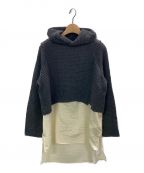 Ameri VINTAGEアメリヴィンテージ）の古着「RECOVER WAFFLE HOODIE」｜グレー