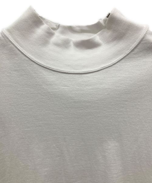 Graphpaper（グラフペーパー）Graphpaper (グラフペーパー) S/S Mock Neck Tee　半袖カットソー ホワイト サイズ:2の古着・服飾アイテム
