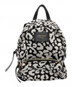 JIMMY CHOOジミーチュウ）の古着「CANDICE BACKPACK」｜ブラック