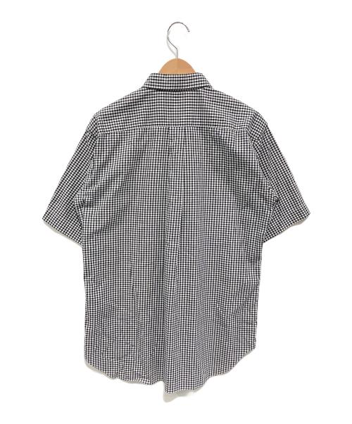 COMME des GARCONS HOMME DEUX（コムデギャルソン オム ドゥ）COMME des GARCONS HOMME DEUX (コムデギャルソン オム ドゥ) S/Sギンガムチェックシャツ ブラック サイズ:Mの古着・服飾アイテム