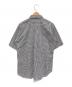 COMME des GARCONS HOMME DEUX (コムデギャルソン オム ドゥ) S/Sギンガムチェックシャツ ブラック サイズ:M：7000円