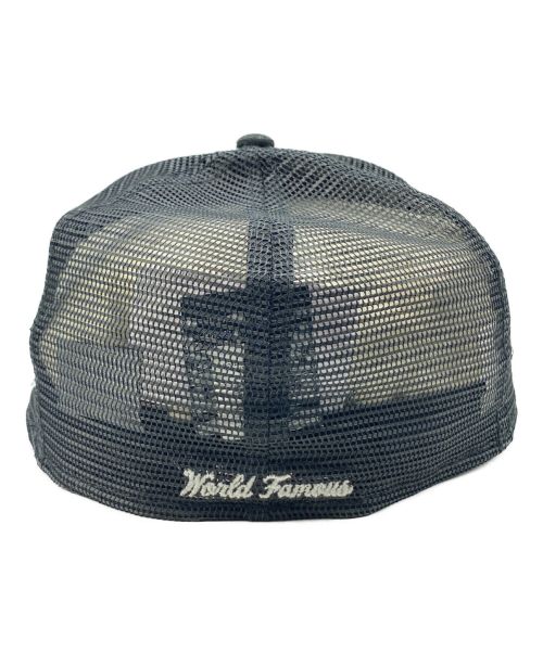 New Era（ニューエラ）New Era (ニューエラ) SUPREME (シュプリーム) Box Logo Mesh Back New Era Cap ブラック サイズ:56.8cmの古着・服飾アイテム