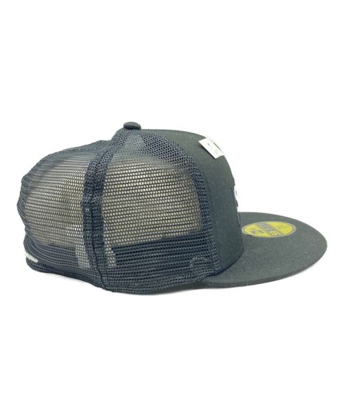 New Era（ニューエラ）New Era (ニューエラ) SUPREME (シュプリーム) Box Logo Mesh Back New Era Cap ブラック サイズ:56.8cmの古着・服飾アイテム