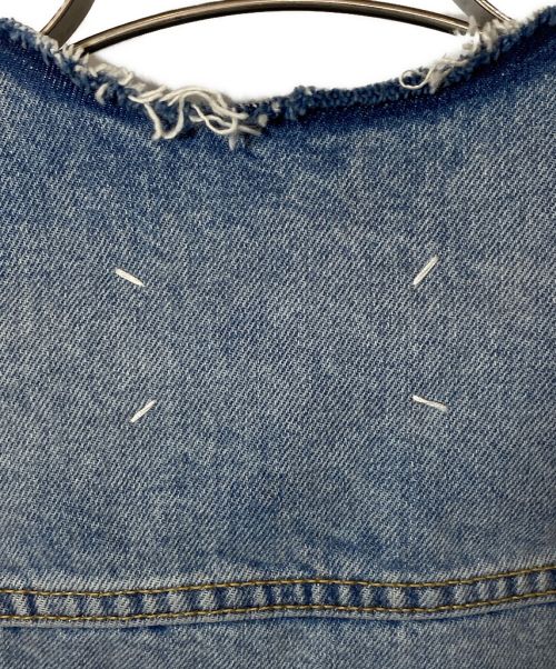 Maison Margiela 10（メゾンマルジェラ 10）Maison Margiela 10 (メゾンマルジェラ) ノーカラーデニムジャケット サイズ:42の古着・服飾アイテム