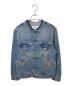 Maison Margiela 10（メゾンマルジェラ）の古着「ノーカラーデニムジャケット」