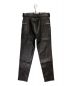 BALENCIAGA (バレンシアガ) レザーバイカーパンツ ブラック サイズ:42：54800円