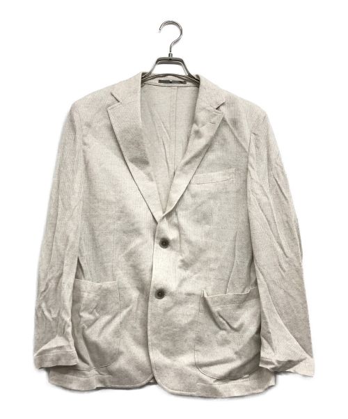 THE SCOTCH HOUSE（ザ スコッチハウス）THE SCOTCH HOUSE (ザ スコッチハウス) ラウンジジャケット アイボリー サイズ:Mの古着・服飾アイテム