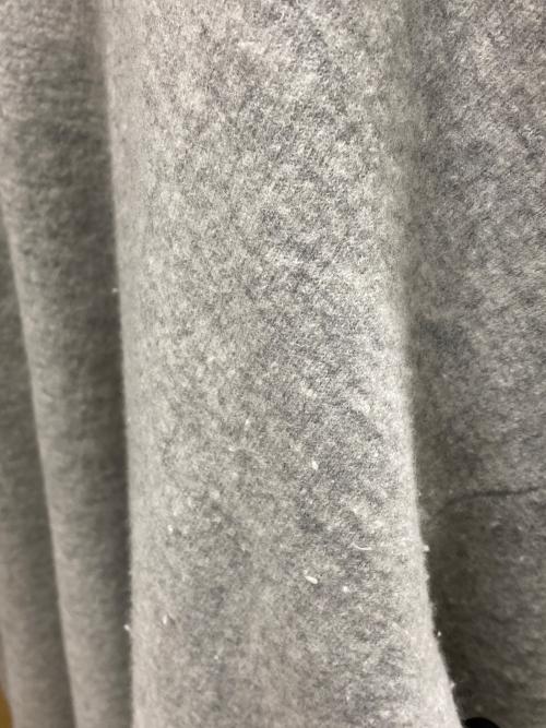 45R（フォーティファイブ・アール）45R (フォーティファイブ・アール) フロートニットの縮絨ドレス グレーの古着・服飾アイテム