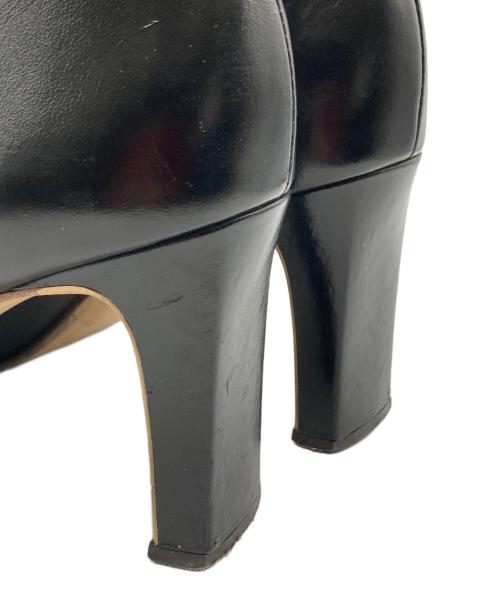 DIANA（ダイアナ）DIANA (ダイアナ) スクエアトゥショートブーツ ブラック サイズ:24cmの古着・服飾アイテム