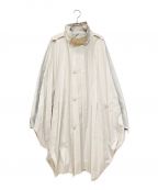 HOMME PLISSE ISSEY MIYAKEオム プリッセ イッセイ ミヤケ）の古着「EDGE COAT」｜ライトグレー