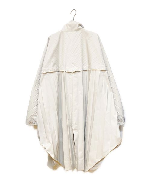 HOMME PLISSE ISSEY MIYAKE（オム プリッセ イッセイ ミヤケ）HOMME PLISSE ISSEY MIYAKE (オムプリッセ イッセイ ミヤケ) EDGE COAT ライトグレー サイズ:3の古着・服飾アイテム