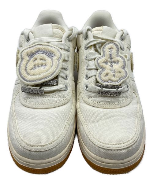NIKE（ナイキ）NIKE (ナイキ) Travis Scott (トラヴィス スコット) AIR FORCE 1 LOW  ホワイト サイズ:24.5（US6.5）の古着・服飾アイテム