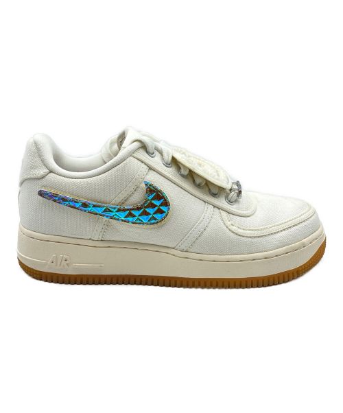 NIKE（ナイキ）NIKE (ナイキ) Travis Scott (トラヴィス スコット) AIR FORCE 1 LOW  ホワイト サイズ:24.5（US6.5）の古着・服飾アイテム