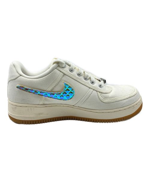 NIKE（ナイキ）NIKE (ナイキ) Travis Scott (トラヴィス スコット) AIR FORCE 1 LOW  ホワイト サイズ:24.5（US6.5）の古着・服飾アイテム