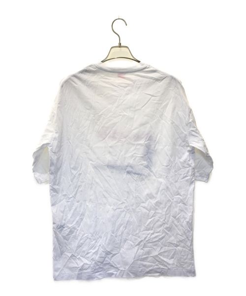 MAISON EUREKA（メゾンエウレカ）MAISON EUREKA (メゾンエウレカ) RUN EROSビッグシルエットTシャツ ホワイト サイズ:Fの古着・服飾アイテム