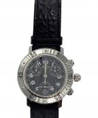 HERMESエルメス）の古着「クリッパーダイバーズクロノリストウォッチ」｜ブラック