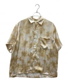 CONVERSE TOKYO（コンバーストウキョウ）の古着「タイダイ染シャツ」｜ベージュ
