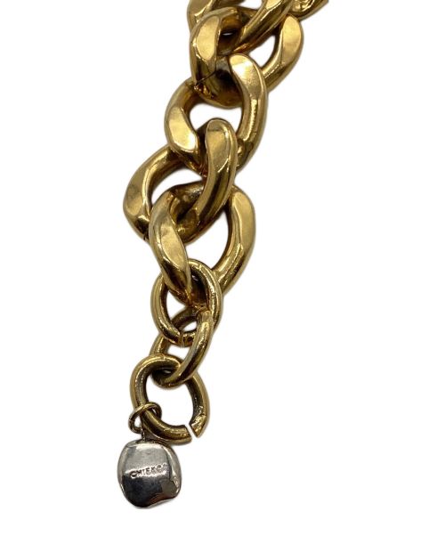 CHIEKO+（チエコプラス）CHIEKO+ (チエコプラス) luxe chain brace ゴールドの古着・服飾アイテム
