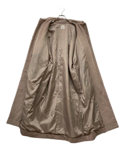 idem（イデム）idem (イデム) 2way long wool coat ブラウン サイズ:Sの古着・服飾アイテム