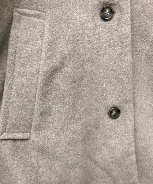 idem（イデム）idem (イデム) 2way long wool coat ブラウン サイズ:Sの古着・服飾アイテム