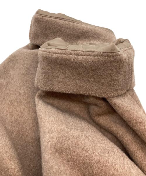 idem（イデム）idem (イデム) 2way long wool coat ブラウン サイズ:Sの古着・服飾アイテム