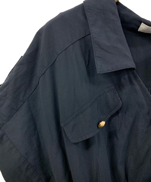 HER LIP TO（ハーリップトゥ）Her lip to (ハーリップトゥ) Day Dreaming Long Shirt Dress ネイビー サイズ:Sの古着・服飾アイテム