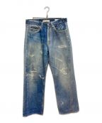 OUR LEGACYアワーレガシー）の古着「THIRD CUT Digital Denim Print」｜インディゴ