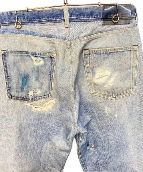 OUR LEGACY（アワーレガシー）OUR LEGACY (アワーレガシー) THIRD CUT Digital Denim Print インディゴ サイズ:30の古着・服飾アイテム
