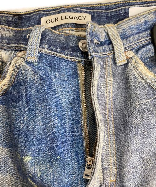 OUR LEGACY（アワーレガシー）OUR LEGACY (アワーレガシー) THIRD CUT Digital Denim Print インディゴ サイズ:30の古着・服飾アイテム