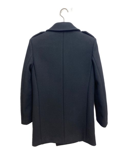 Saint Laurent Paris（サンローランパリ）Saint Laurent Paris (サンローランパリ) 16AW エディ期 Classic Caban Tube Coat/Archive ブラック サイズ:44の古着・服飾アイテム