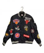 SUPREME×NBA×NIKEシュプリーム×エヌビーエー×ナイキ）の古着「NBA Teams Warm Up Jacket」｜ブラック
