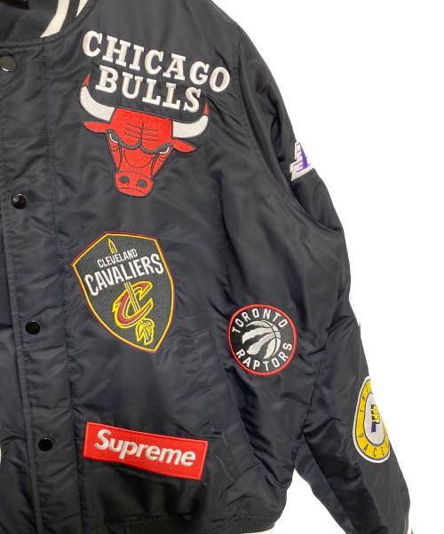 SUPREME（シュプリーム）SUPREME (シュプリーム) NBA (エヌビーエー) NIKE (ナイキ) NBA Teams Warm Up Jacket ブラック サイズ:Mの古着・服飾アイテム