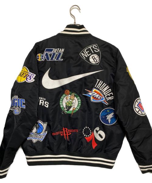 SUPREME（シュプリーム）SUPREME (シュプリーム) NBA (エヌビーエー) NIKE (ナイキ) NBA Teams Warm Up Jacket ブラック サイズ:Mの古着・服飾アイテム