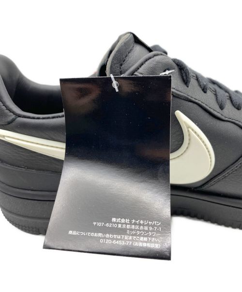 NIKE（ナイキ）NIKE (ナイキ) AMBUSH (アンブッシュ) AIR FORCE 1 LOW BLACK/PHANTOM-BLACK サイズ:28cm (US10) 未使用品の古着・服飾アイテム