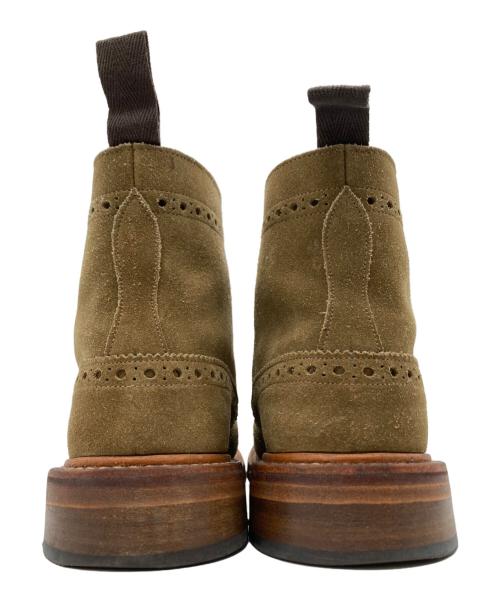 Tricker's（トリッカーズ）Tricker's (トリッカーズ) スウェードカントリーブーツ ブラウン サイズ:５の古着・服飾アイテム