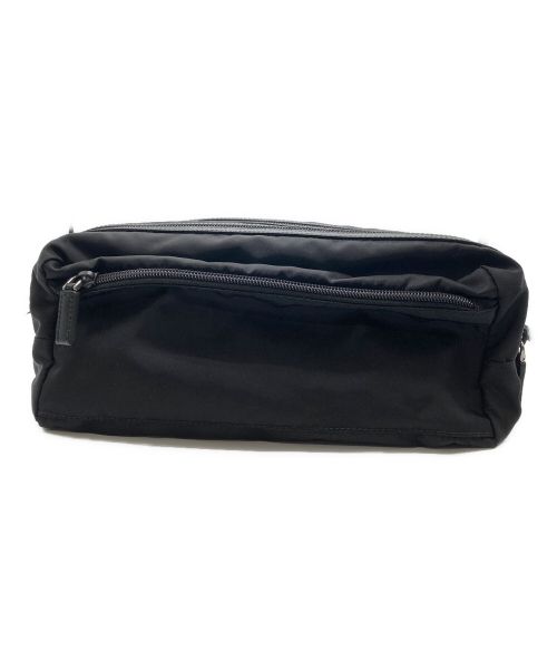 PRADA（プラダ）PRADA (プラダ) クラッチバッグ ブラックの古着・服飾アイテム