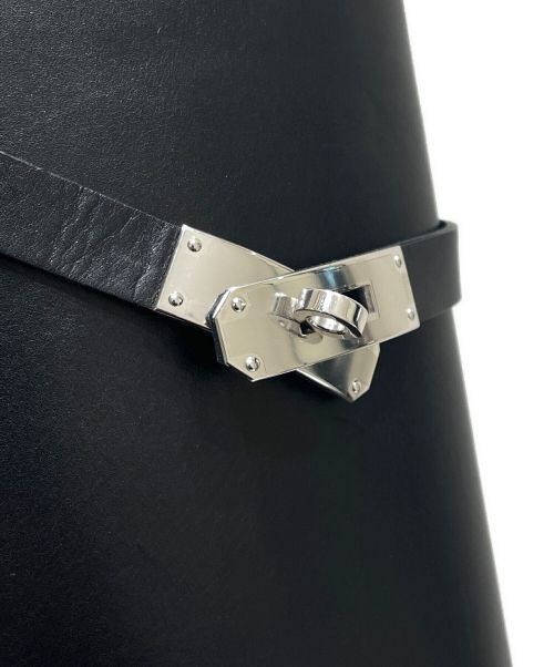 HERMES（エルメス）HERMES (エルメス) ジャンピングブーツ ブラック サイズ:35 1/2の古着・服飾アイテム