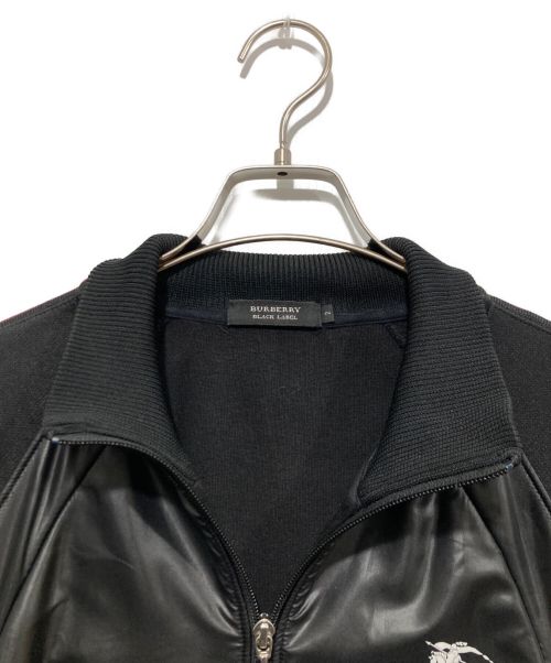 BURBERRY BLACK LABEL（バーバリーブラックレーベル）BURBERRY BLACK LABEL (バーバリーブラックレーベル) トラックジャケット ブラック サイズ:2の古着・服飾アイテム