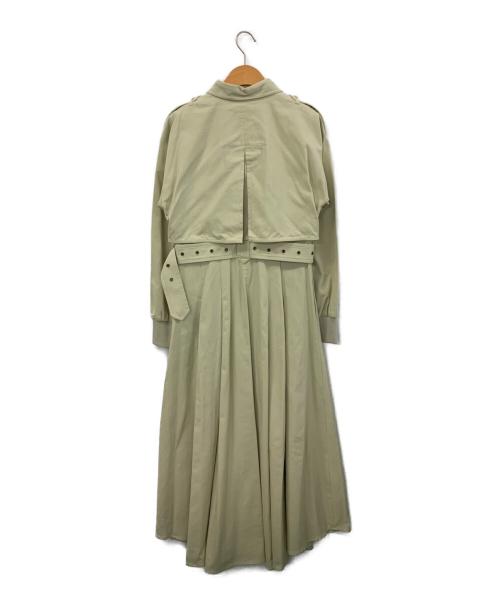 HER LIP TO（ハーリップトゥ）Her lip to (ハーリップトゥ) Spring Dress Coat ベージュ サイズ:Mの古着・服飾アイテム