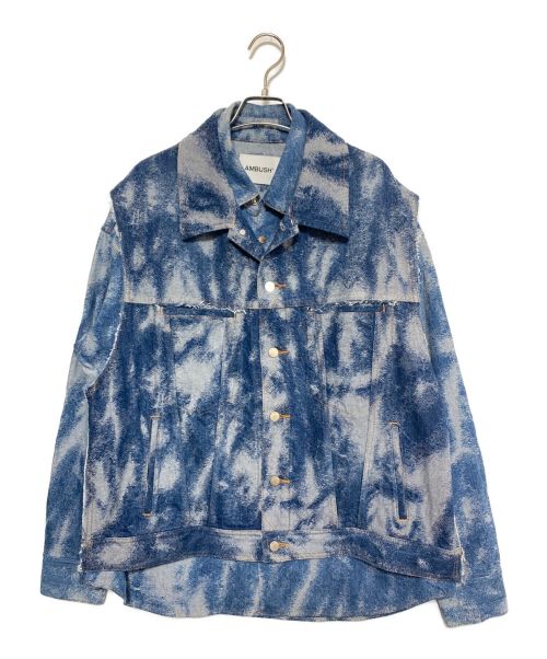 AMBUSH（アンブッシュ）AMBUSH (アンブッシュ) ハイブリッドデニムジャケット インディゴ サイズ:2の古着・服飾アイテム